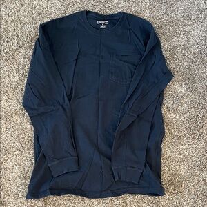 Duluth Trading Co Men's Navy Long Sleeve Tee